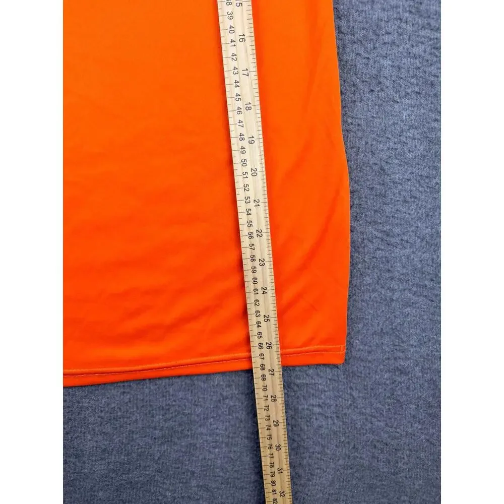 Champion Men's Medium Double Dry Performance T-Shirt Safety Orange Athletic Tee‎ - Picture 8 of 8